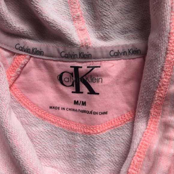 Women’s High Neck Calvin Klein Sweatshirt Sz M - Picture 2 of 5